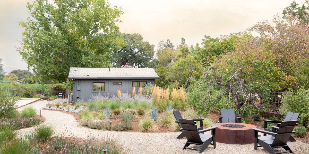 Cottage with Firepit