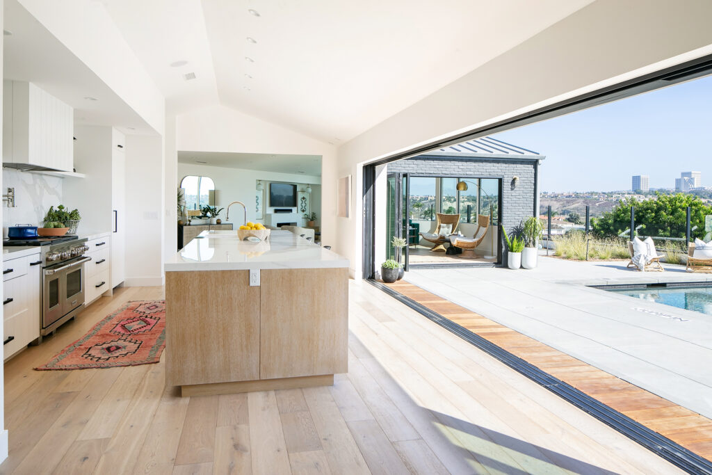 Indoor Outdoor Kitchen by Ashley Clark
