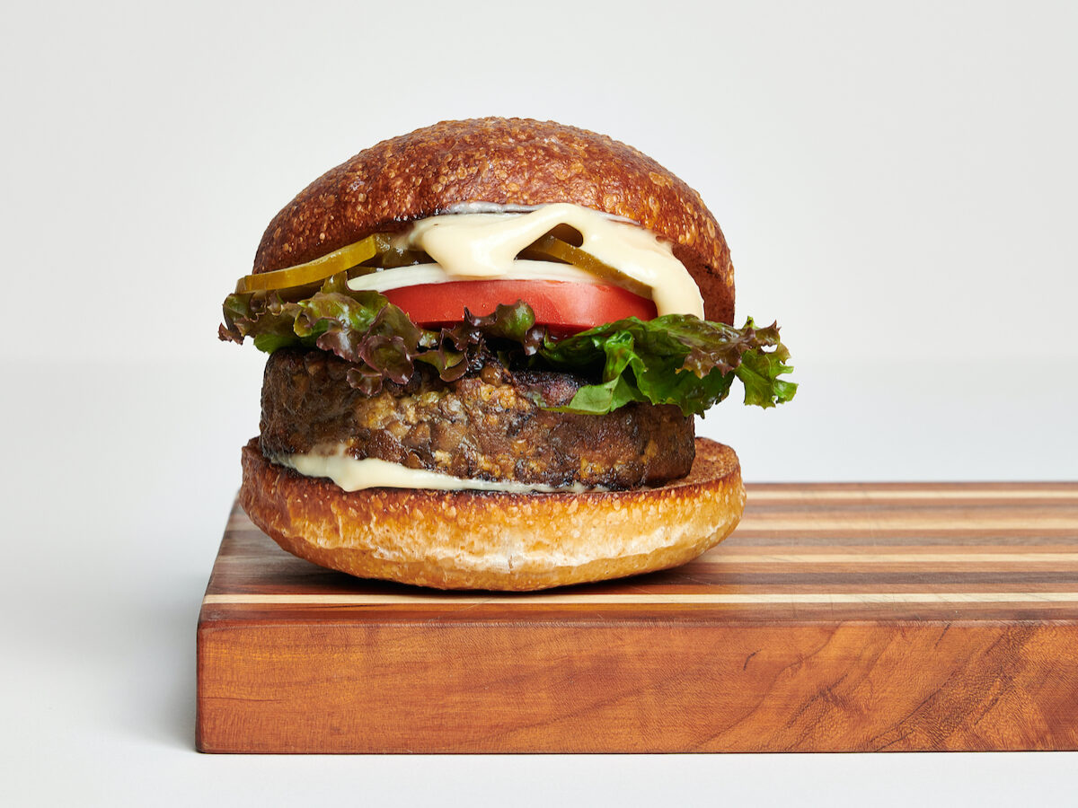 Fermenter Lentil Burger