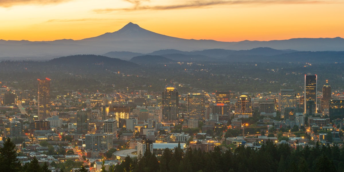 Portland at Dusk