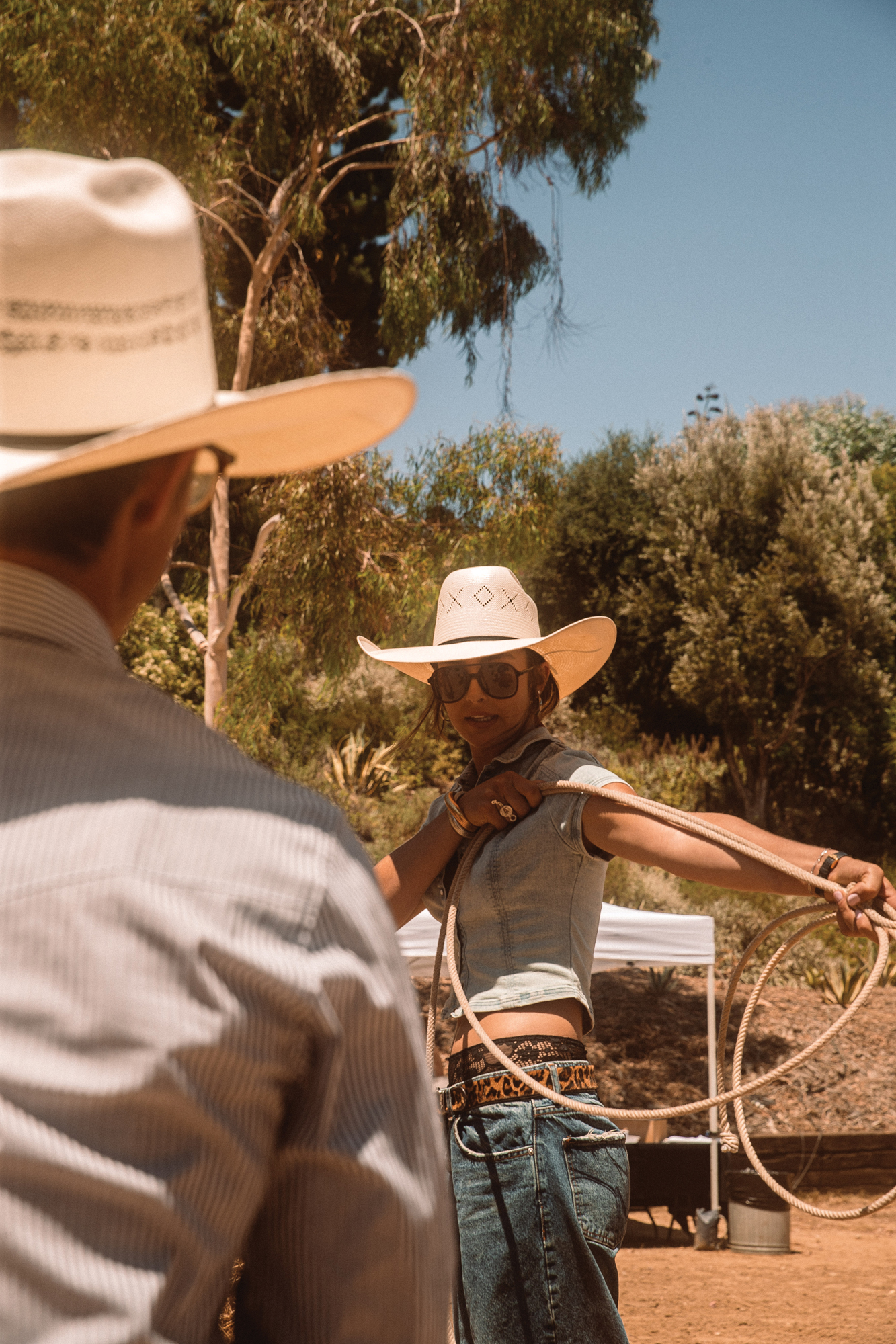 IRON Rodeo Woman with Lasso