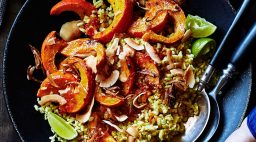 Sweet and Spicy Red Kuri Squash Bowl
