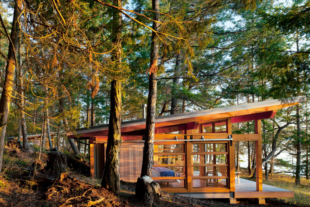 Off-Grid Retreat: Gulf Island Cabin (British Columbia)
