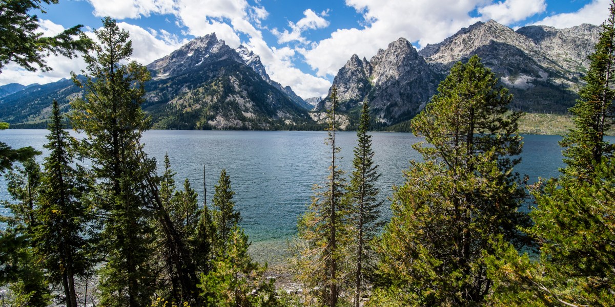 Jenny Lake in Grand Teton National Park, Wyoming