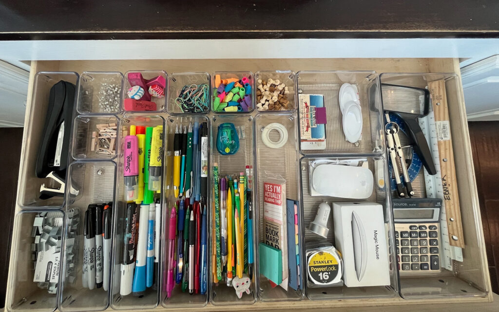 Junk Drawer Office Supplies