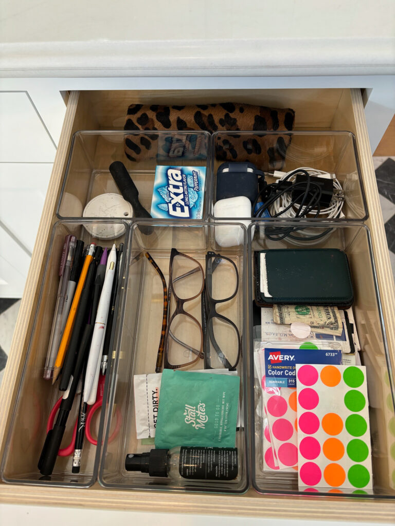Junk Drawer Organization