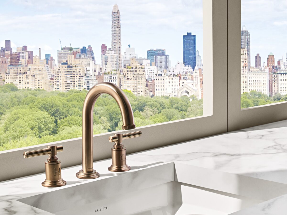 Kitchen Sink with Skyline