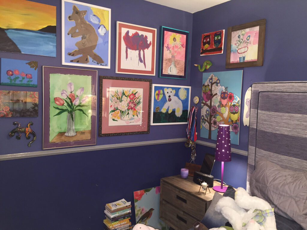 Kids Art Bedroom