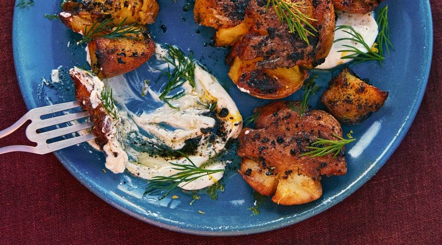 Kismet Smashed Potatoes