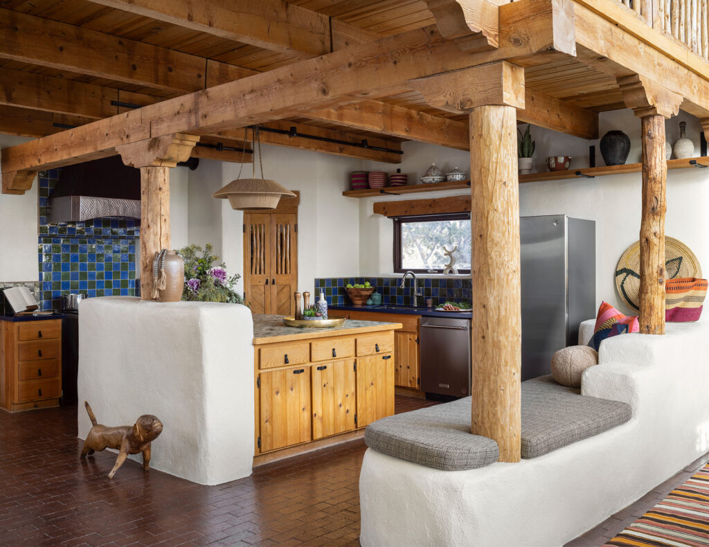 Kitchen in Santa Fe House by Atelier Interior Design