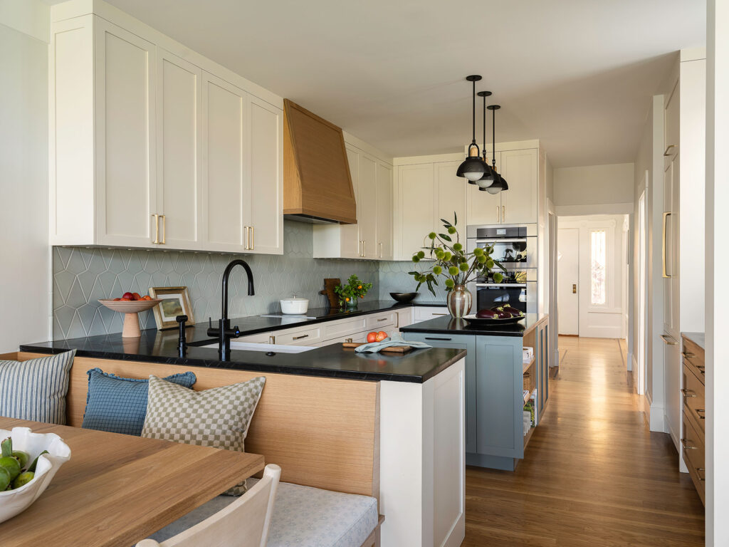 Kitchen in Cole Valley Craftsman by Rachel Selding