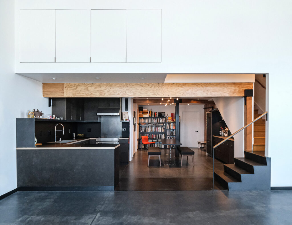 Kitchen Front View Grocery Studios