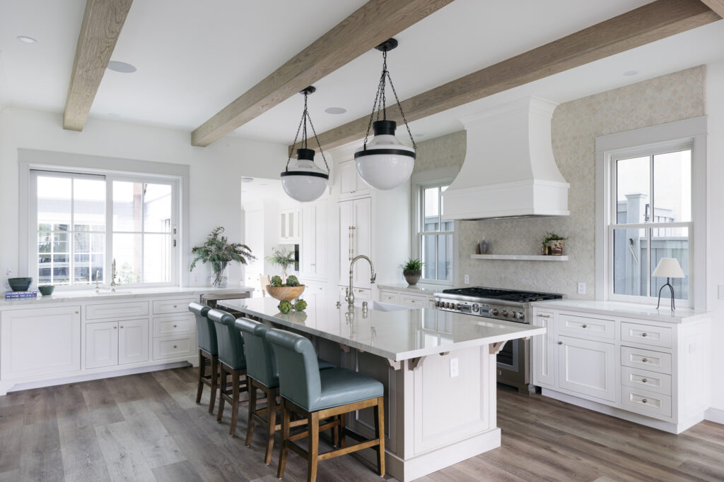 Kitchen in Huntington Beach Cottage by CC Zippert