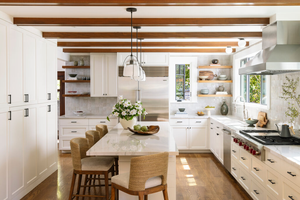 Kitchen Island in Oakland Craftsman by Emily Finch