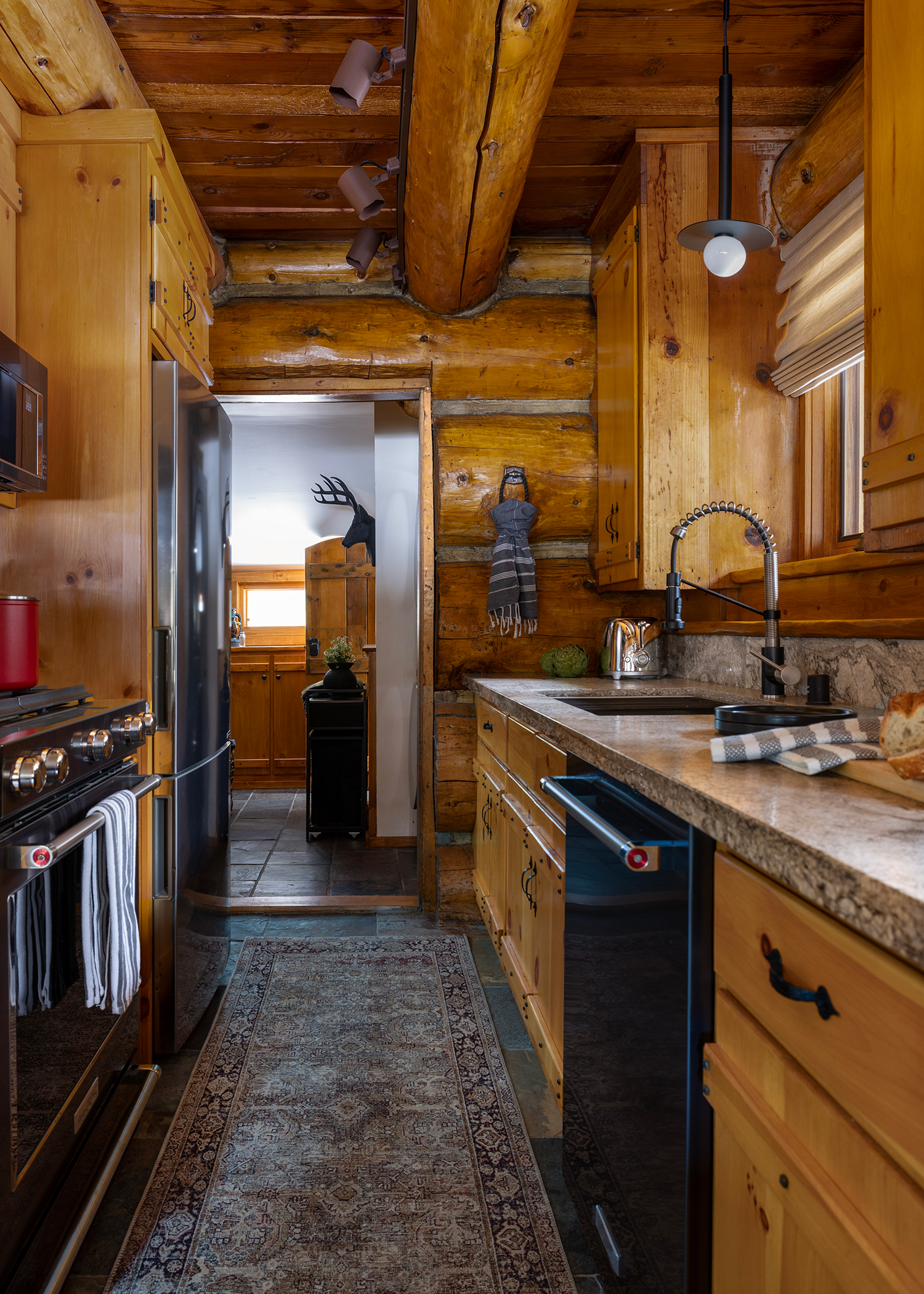 Ktichen Lake Tahoe Cabin by Yen Collective