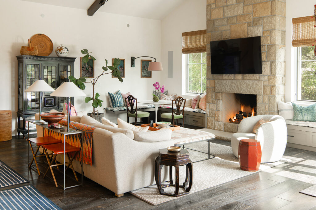 Kitchen Living Area Santa Barbara House