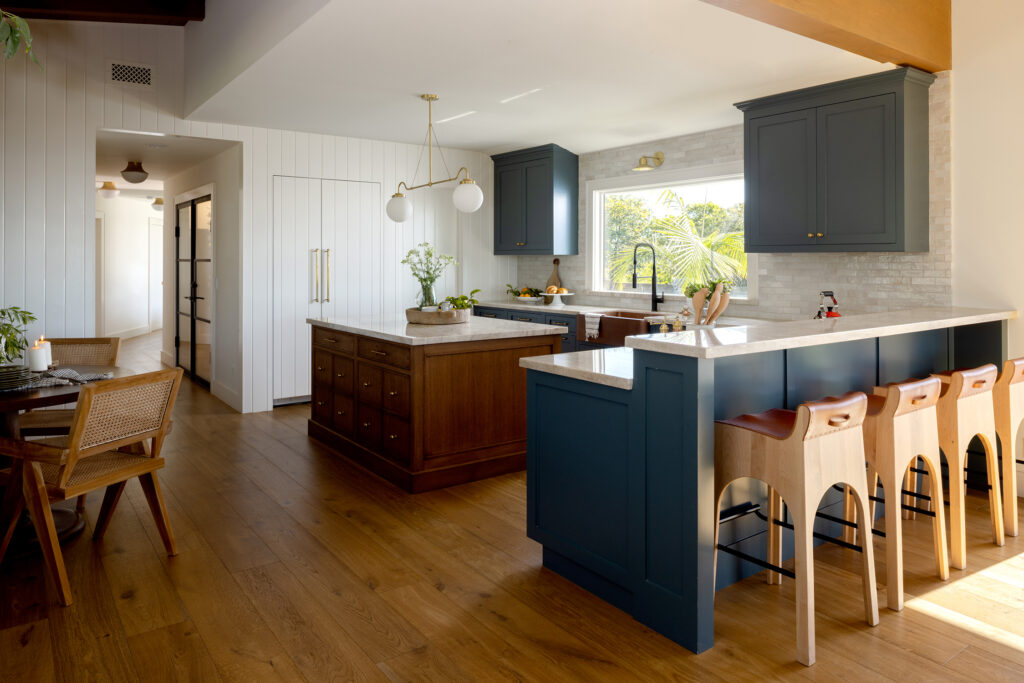 Kitchen in Santa Barbara House by Madison Nicole Design