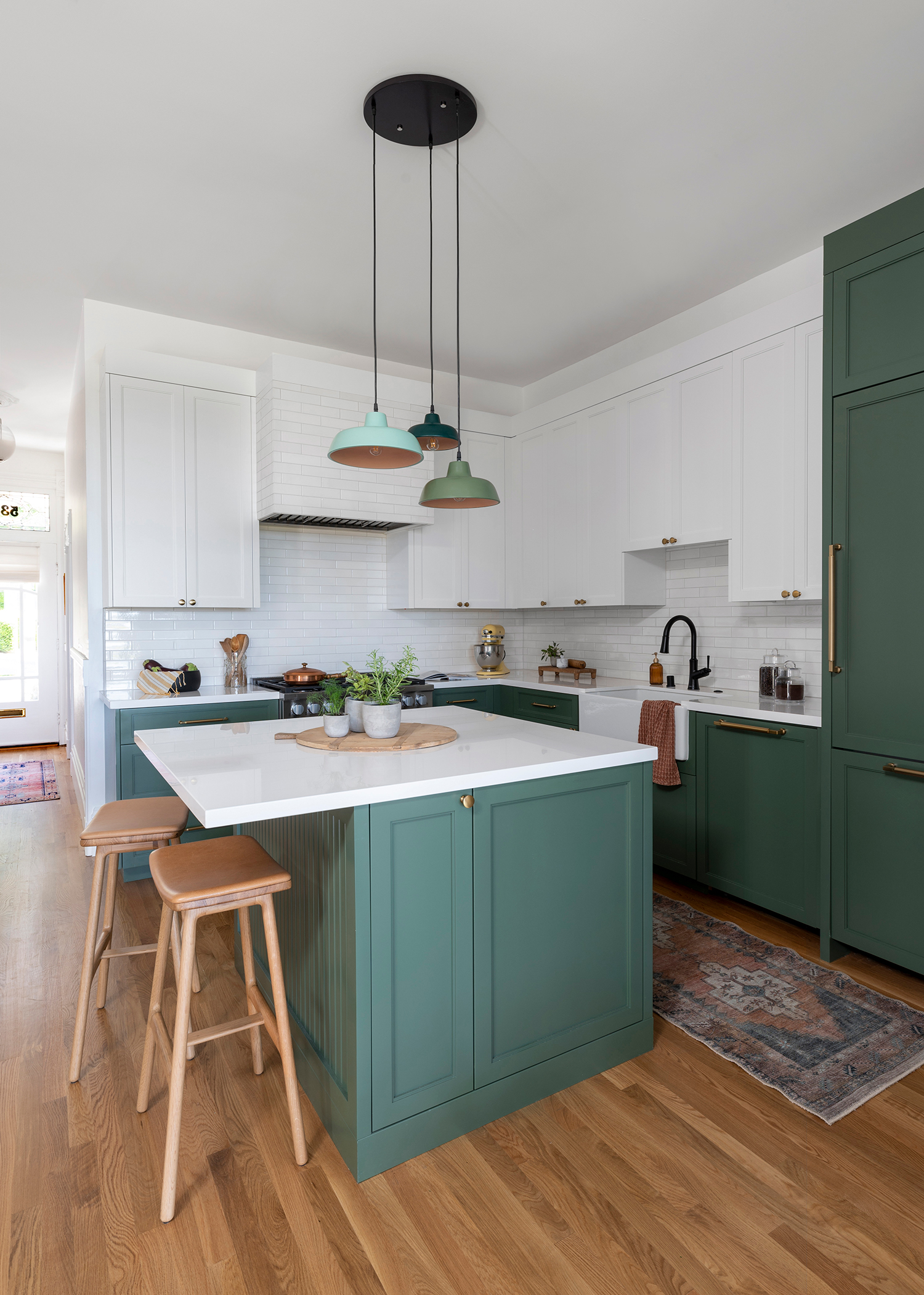 Kitchen in San Francisco House by Kendra Nash