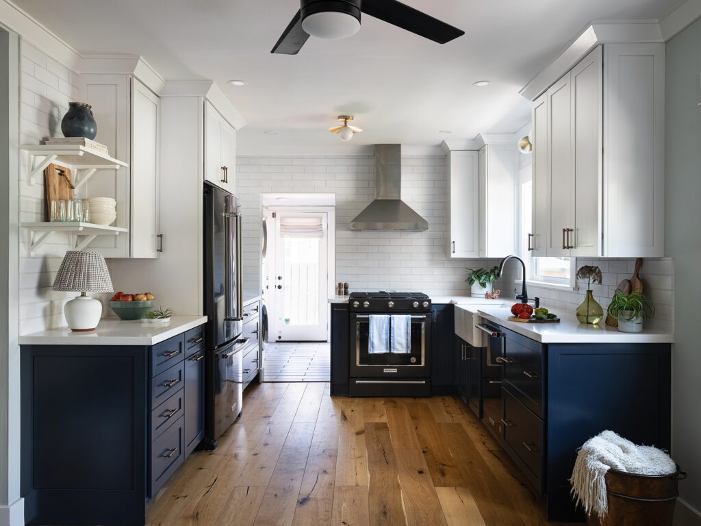 Kitchen in San Diego Bungalow by Allison Garrison