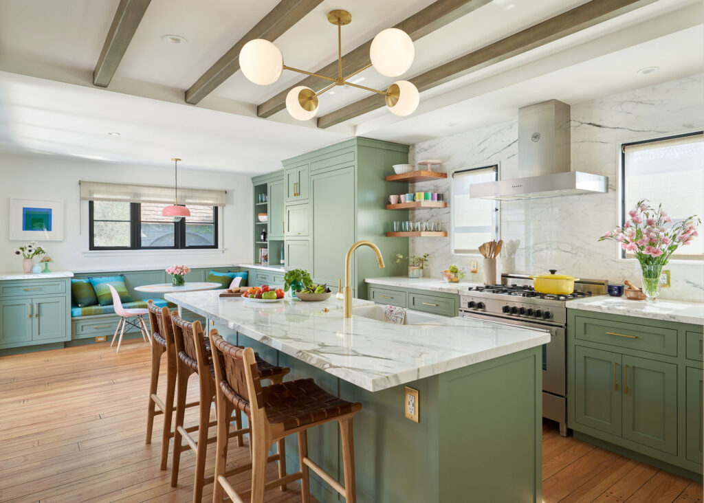 Kitchen in Santa Monica Bungalow by Harvest Architecture