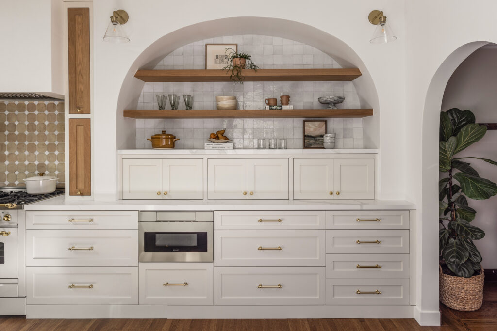 Kitchen Shelves in SF Kitchen by Shiny Shed Collective