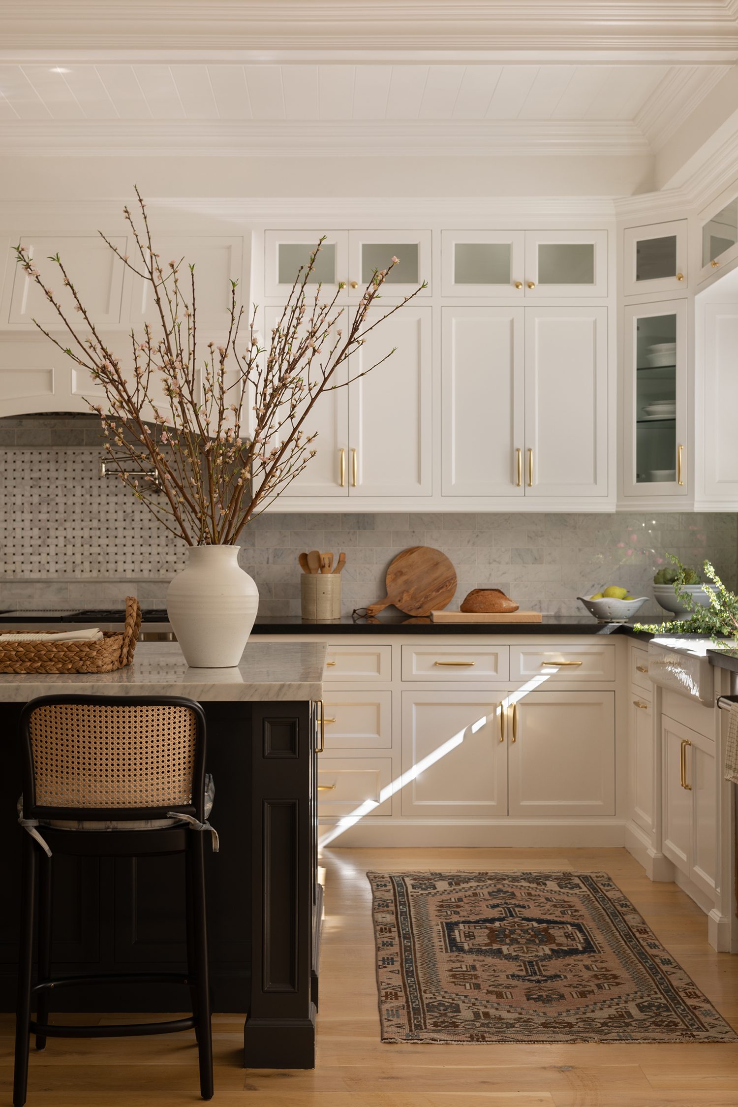 Kitchen in Sherman Oaks House by Heath Interiors