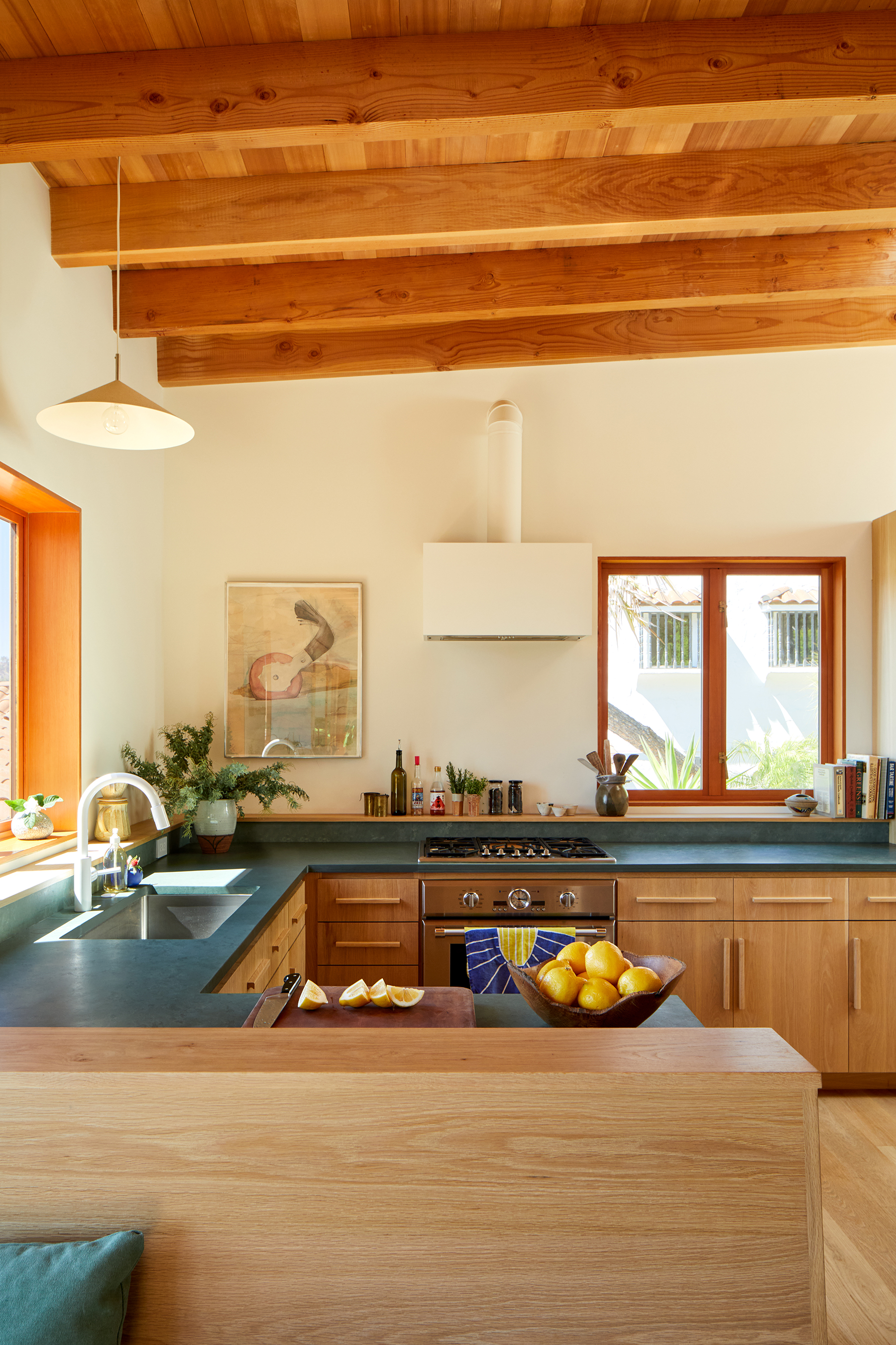 Kitchen in Silver Lake House by Laun