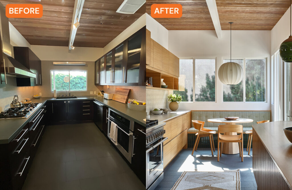 Kitchen Windows in Galley Kitchen by Kirsten Blazek
