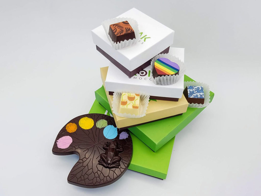 kokak chocolate tower valentines package