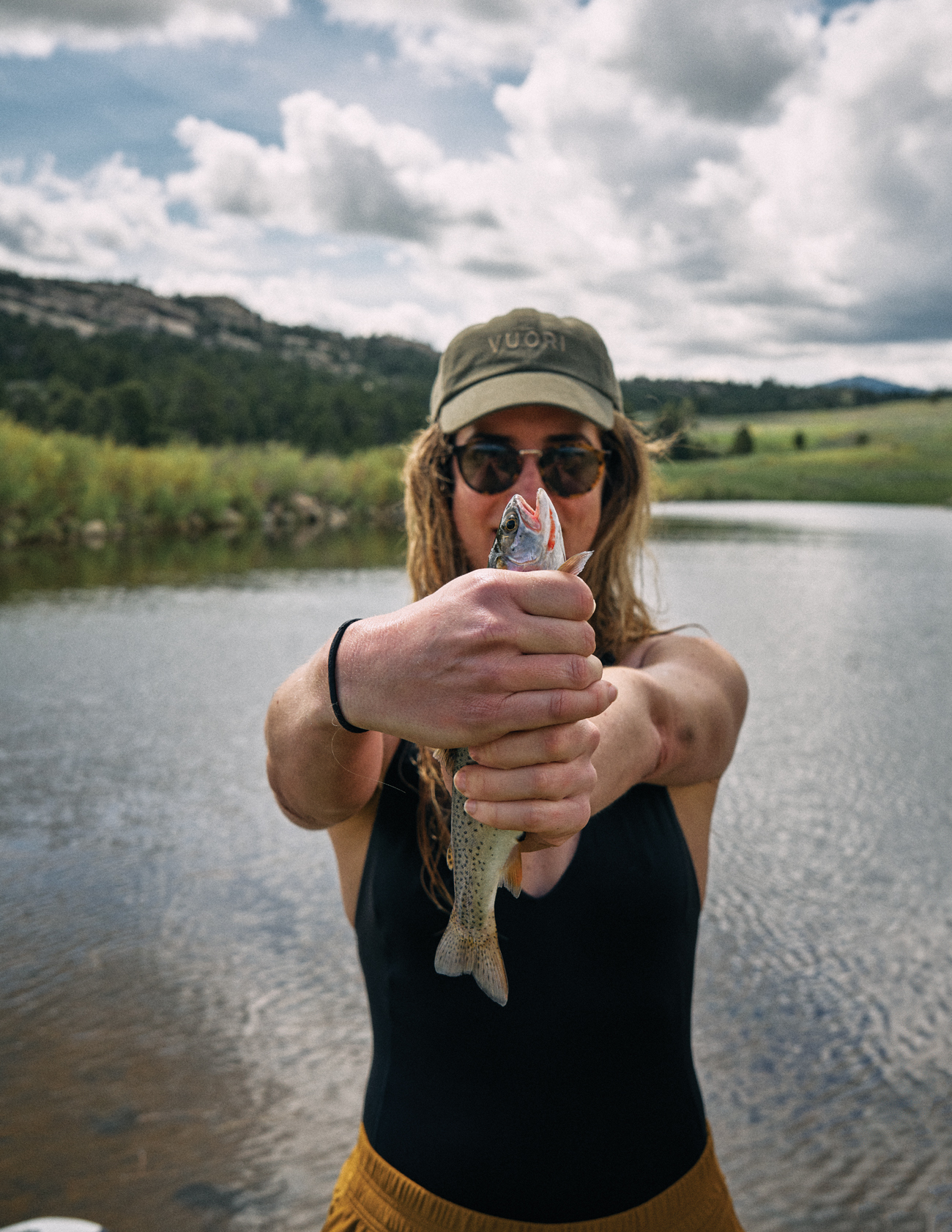 Krista Simmons Trout Catch
