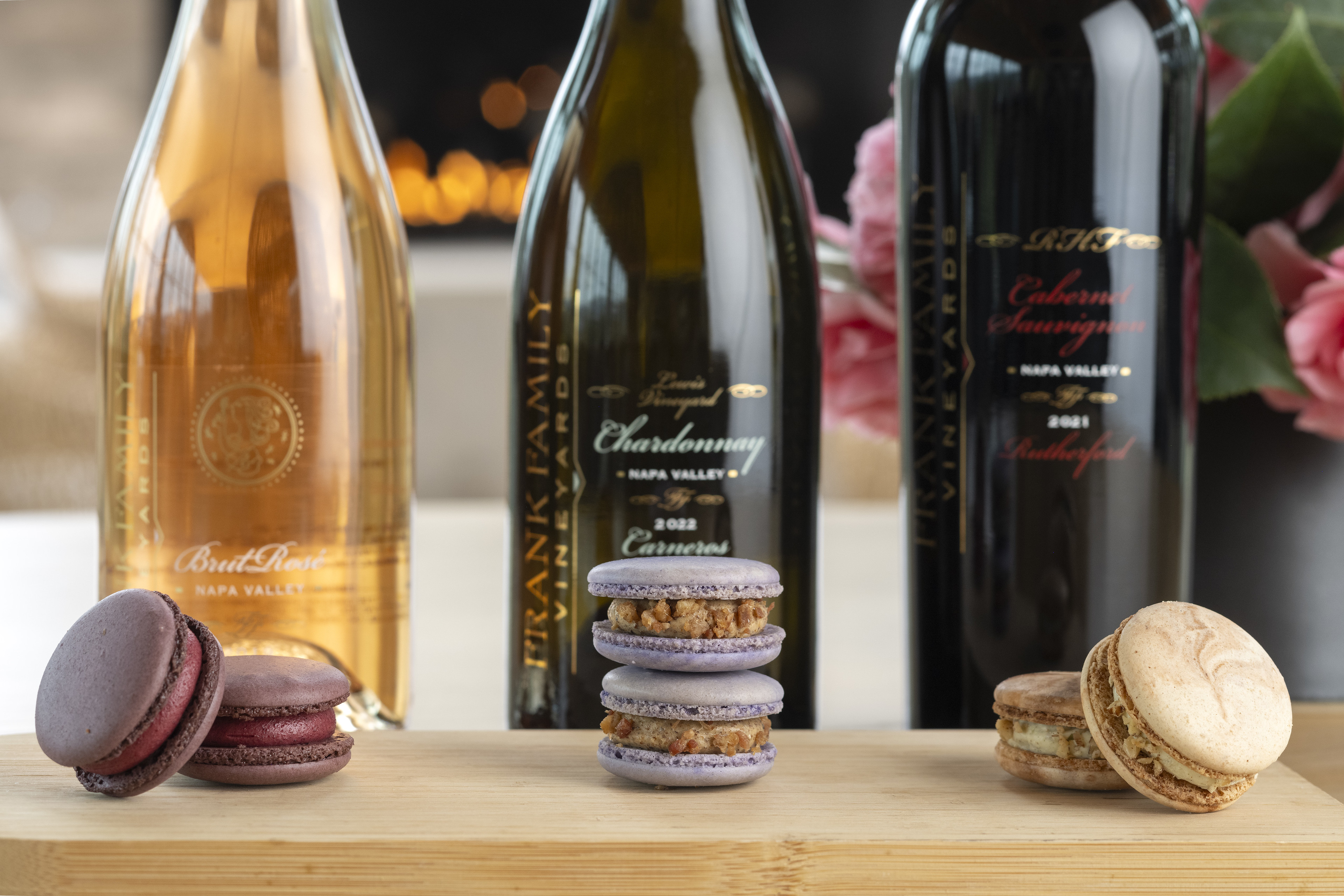 frank-family-vineyards-macaron-pairing