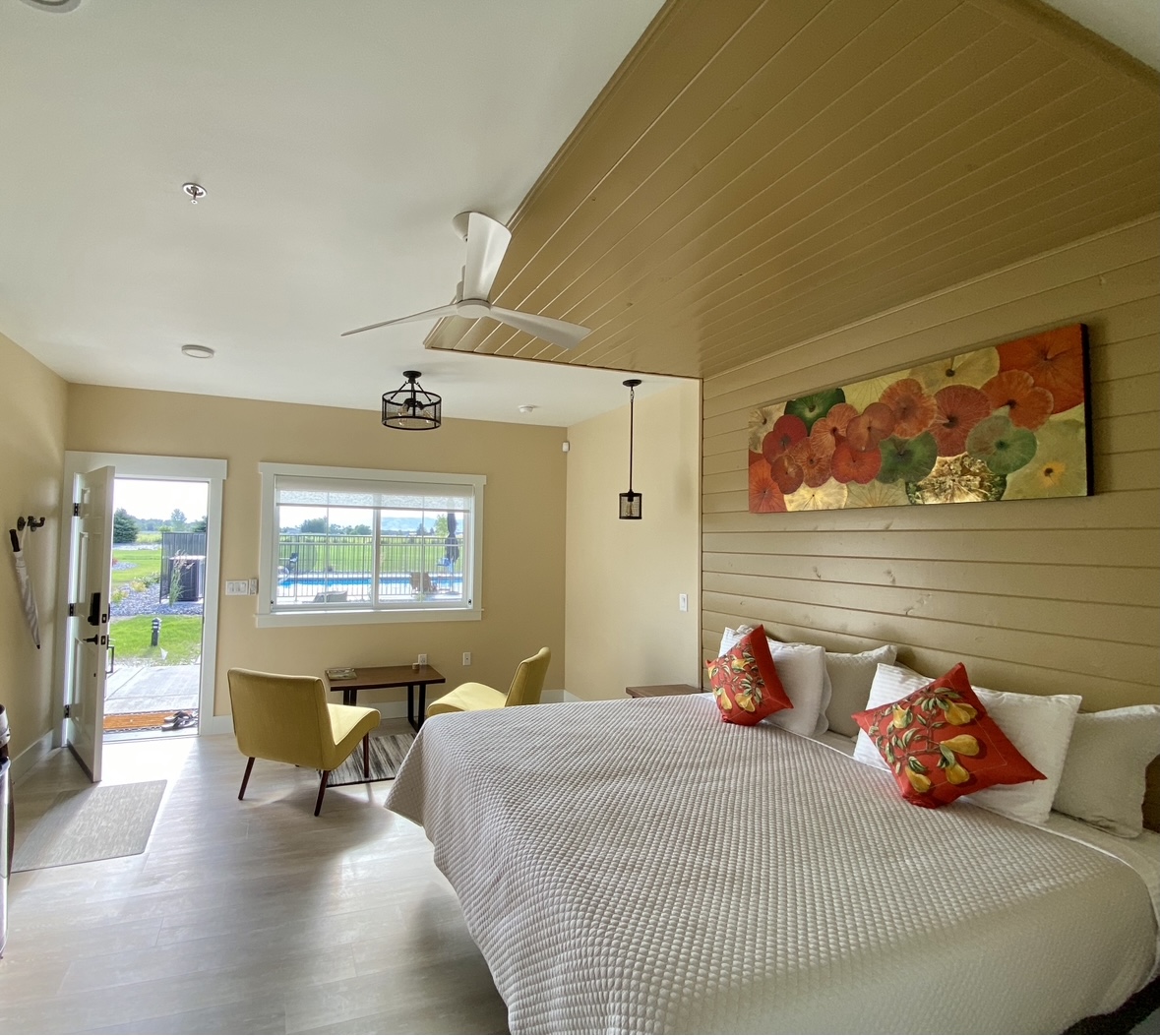 a-view-of-the-brix-suite-looking-out-to-the-pool-and-the-blue-mountains