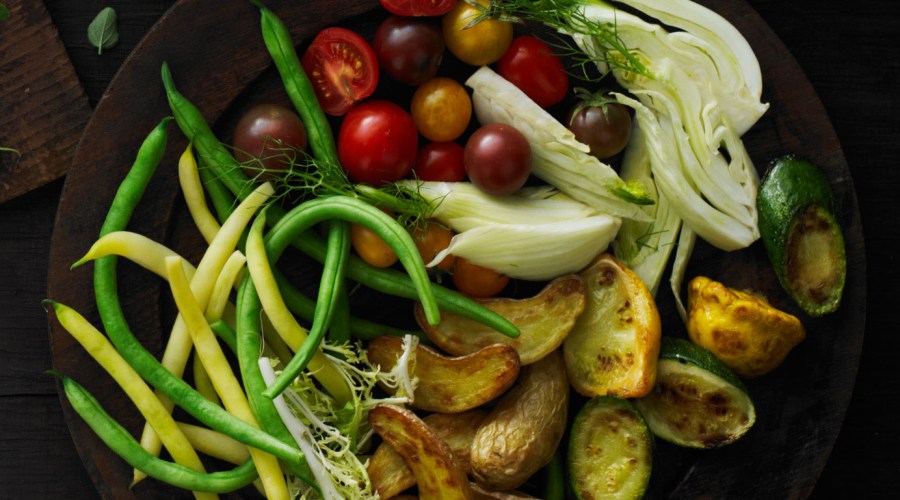 Late-Summer Vegetables with Aioli