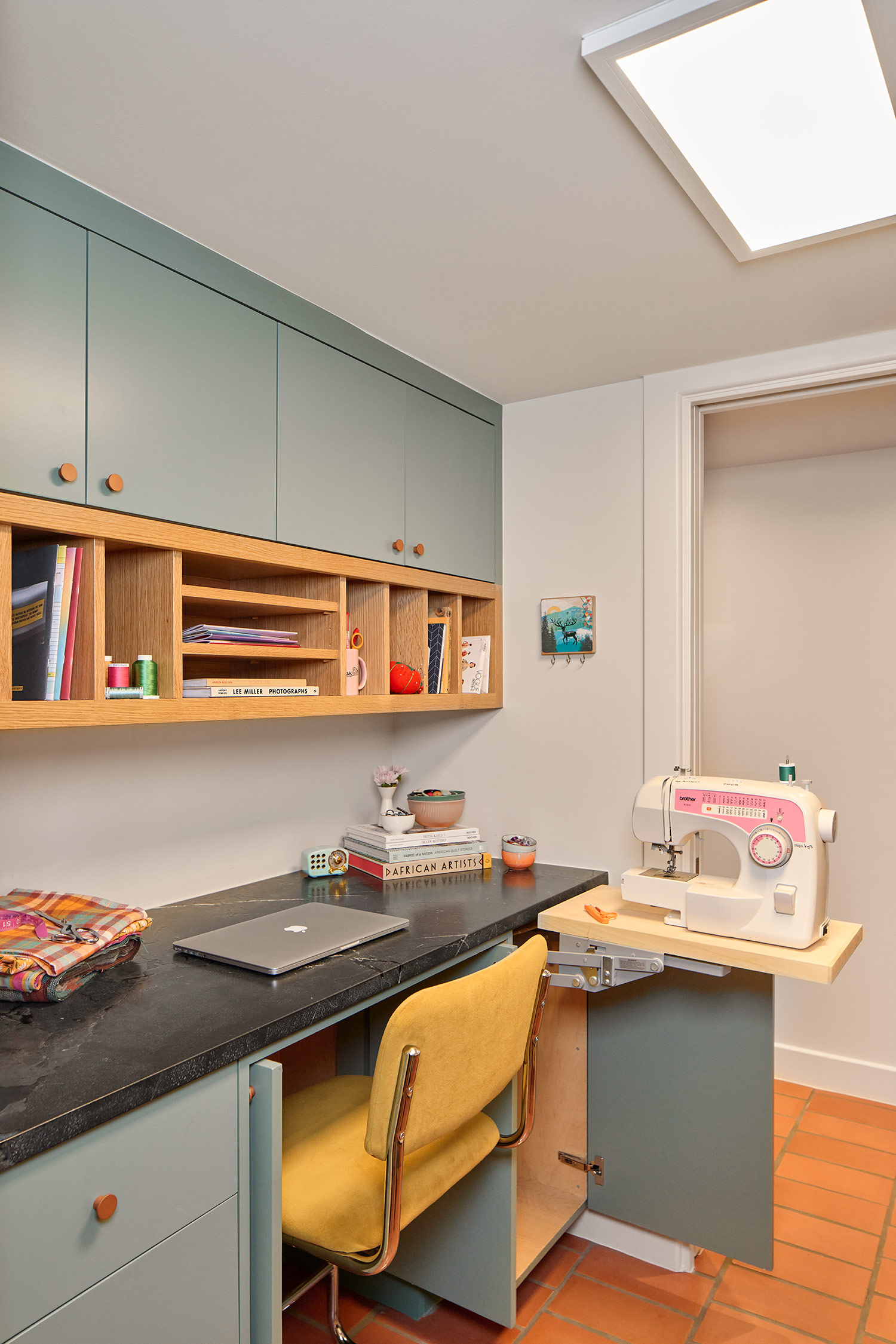 Laundry Mudroom in Austin Mid-Century House by CG&S Design-Build
