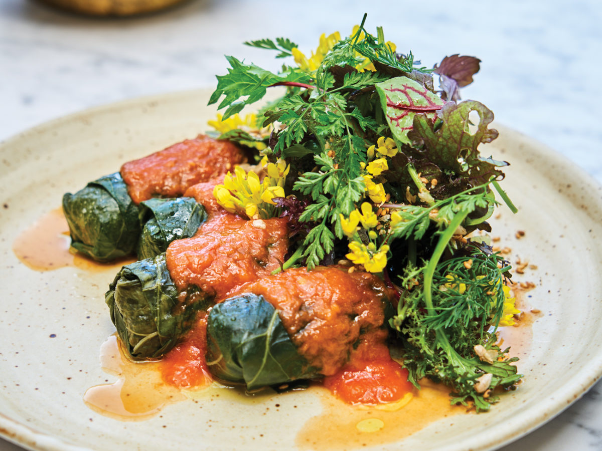 Stuffed Collard Greens