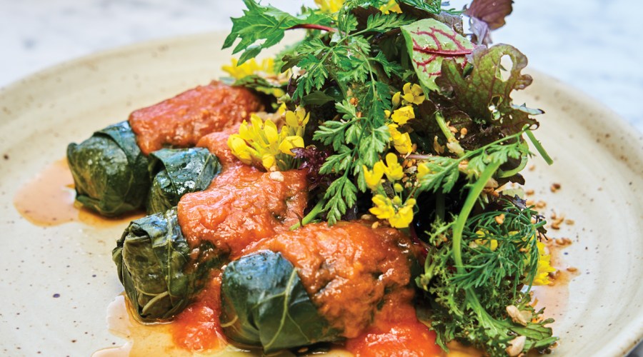 Stuffed Collard Greens