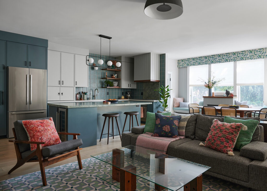 Living Area in Mission Condo by Jeannie Fraise