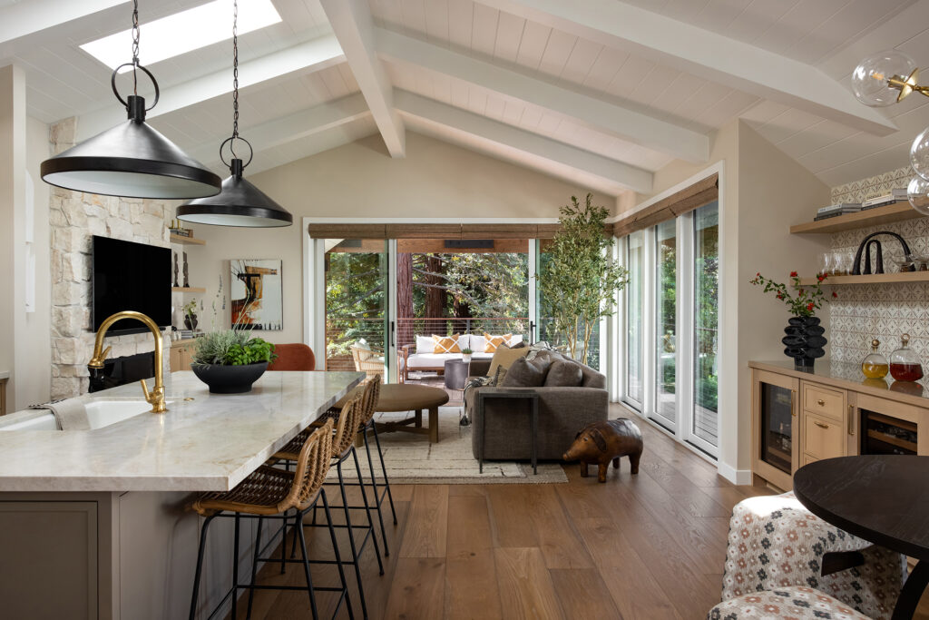 Living Area in Sacramento ADU by Victoria Tanforan