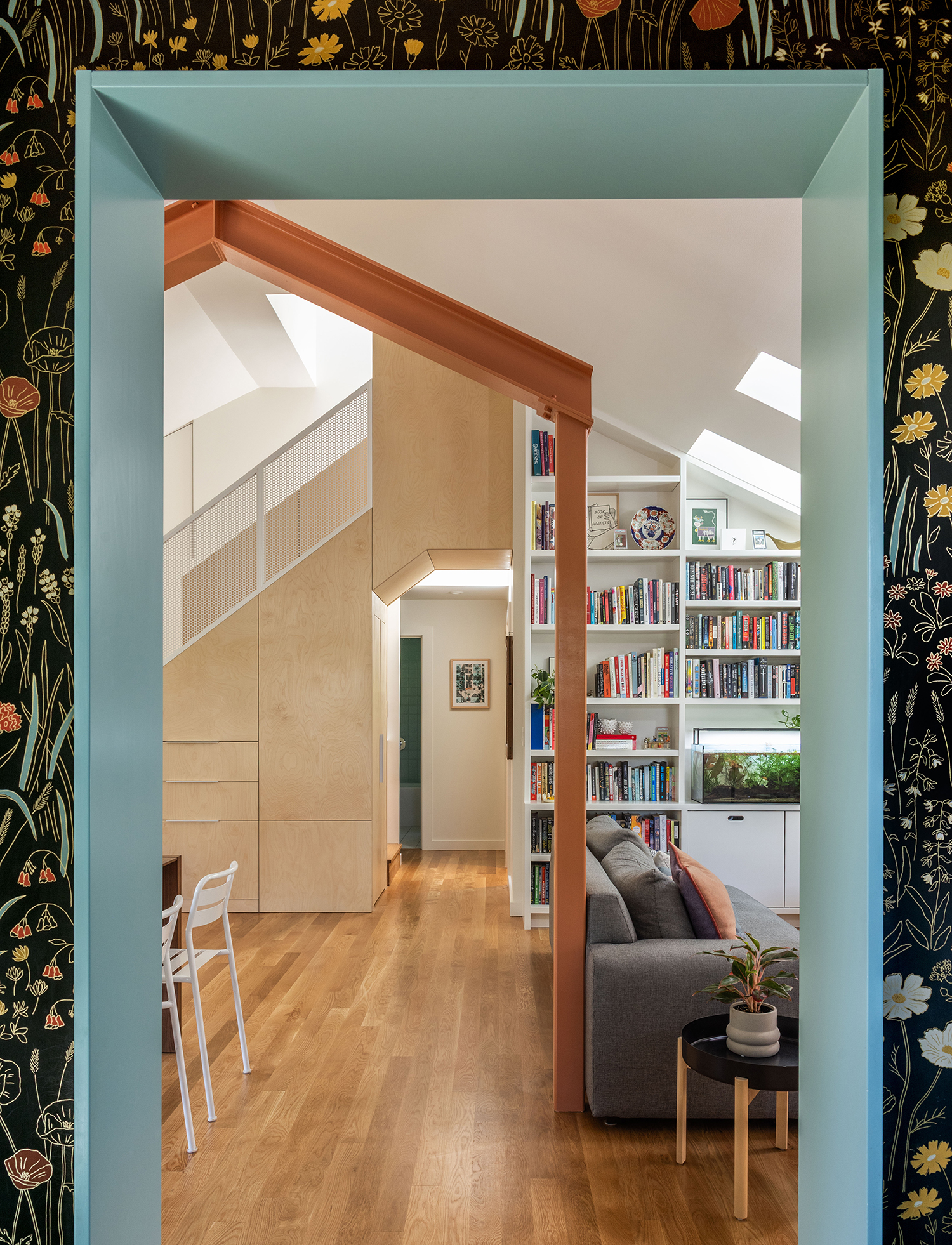 Living Area Seattle House by Best Practice Architecture