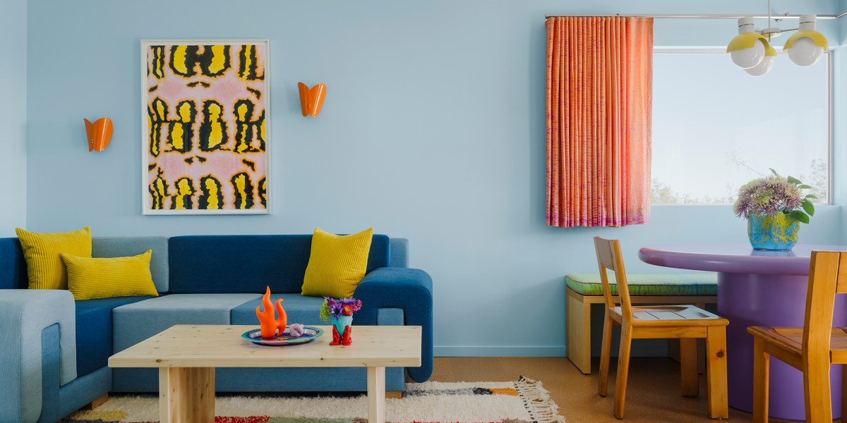 Living Area in Yucca Valley House by Leah Ring Another Human
