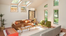 Living Room in Austin Mid-Century House by CG&S Design-Build