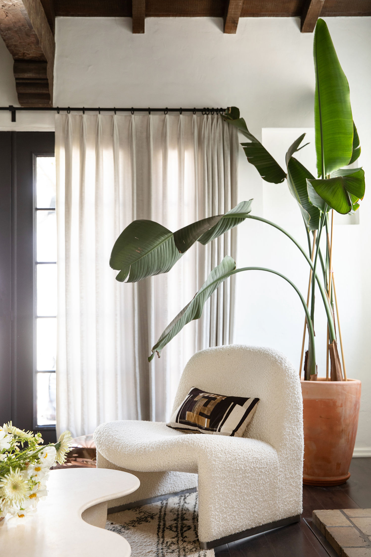 Living Room Chair in Pasadena Bungalow by Shialice Spatial Design