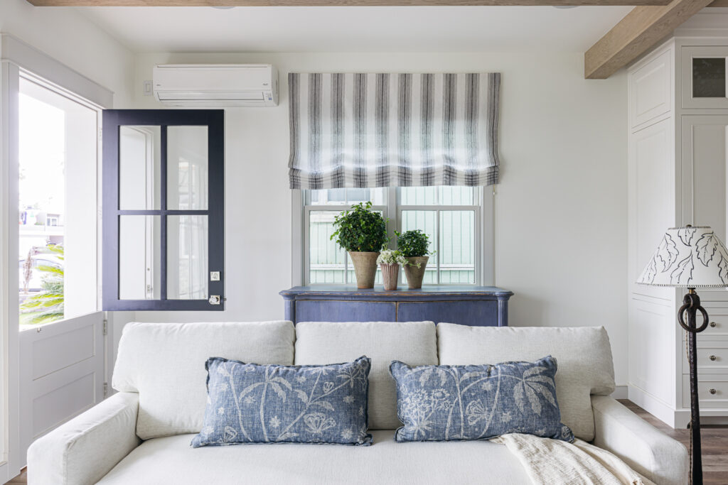 Living Room in Huntington Beach Cottage by CC Zippert