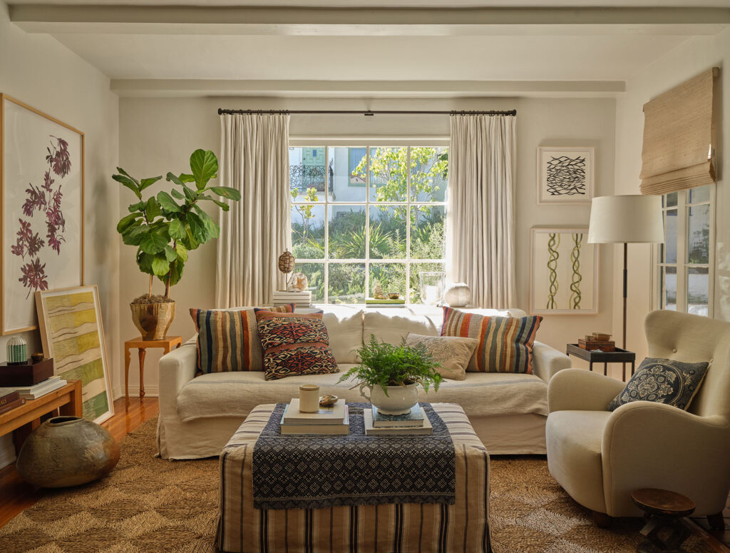 Living Room in Jennifer Miller Silver Lake House