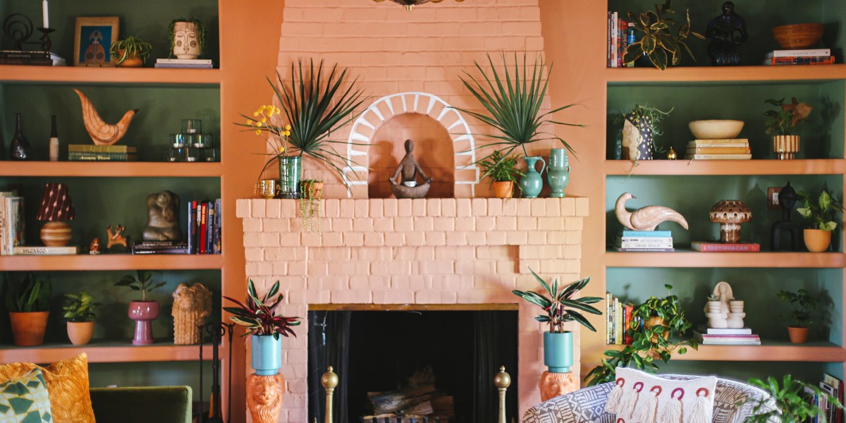 Living Room by Justina Blakeney in Iconic Home Book