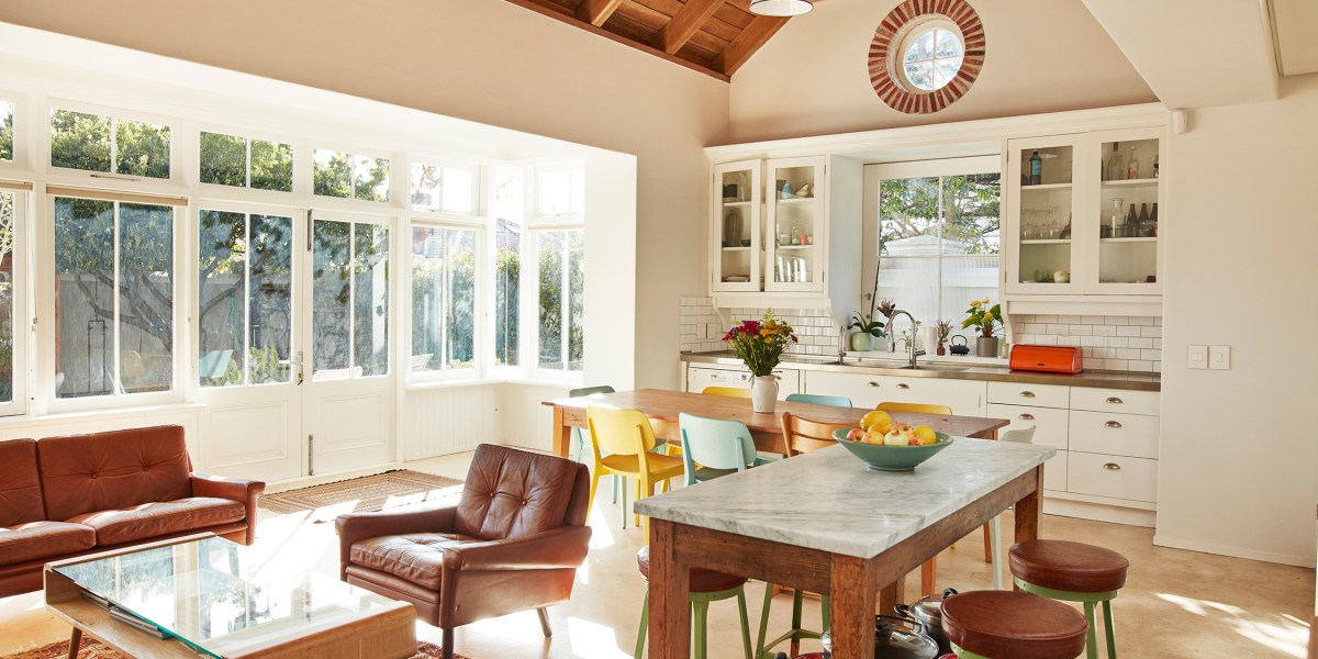 Living Room Kitchen Space