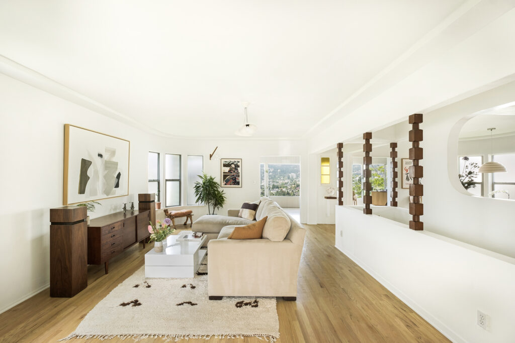 Living Room in Mayer Hawthorne Los Feliz Home
