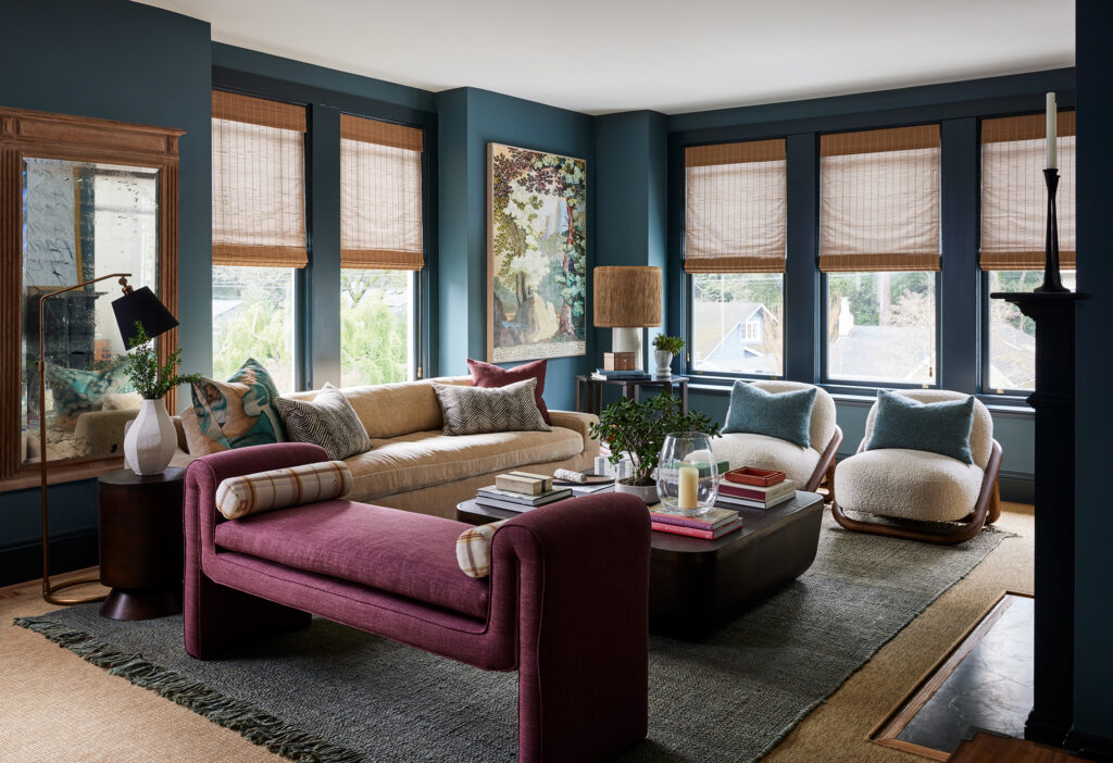 Living Room Mill Valley Home By Lark + Palm