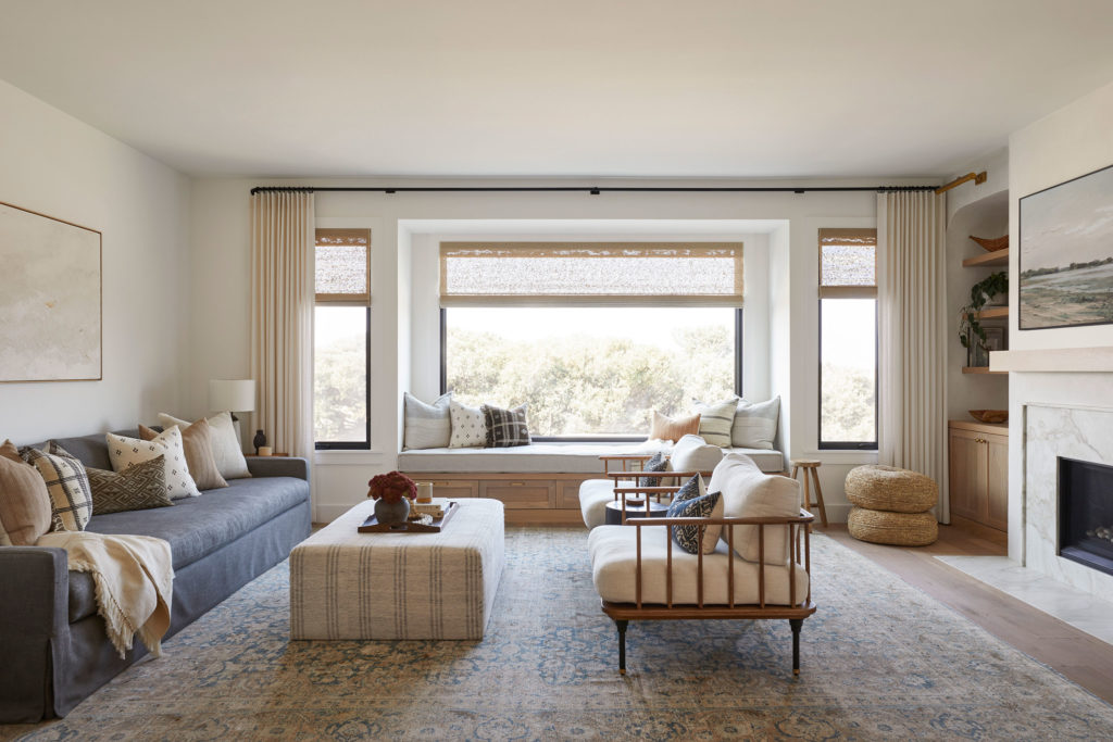 Living Room in Ocean Beach by Saffron + Poe