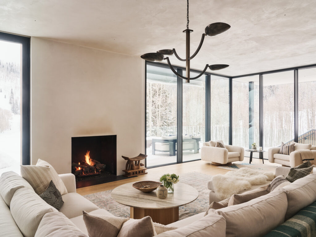 Living Room Park City Vacation Home Sparano + Mooney